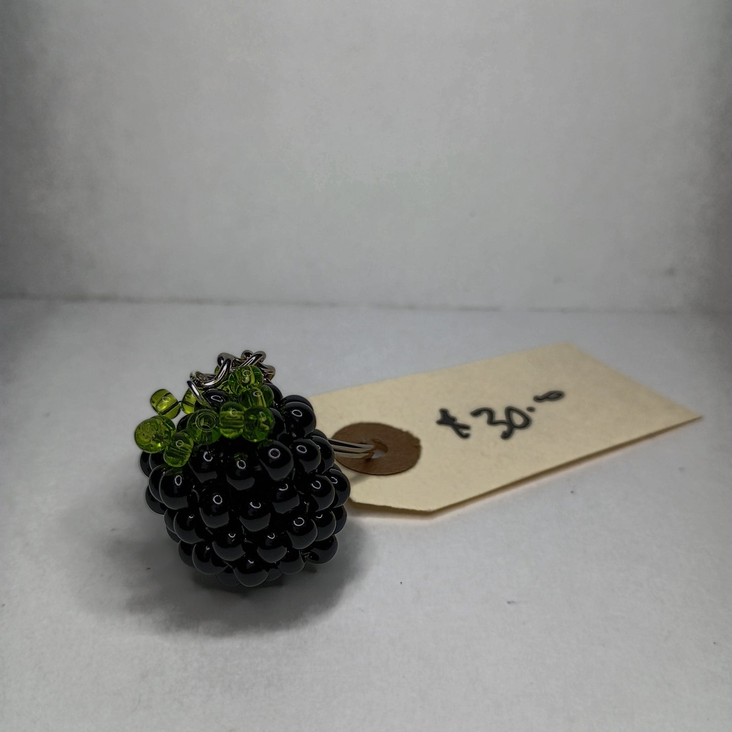 Beaded Blackberry Keychain