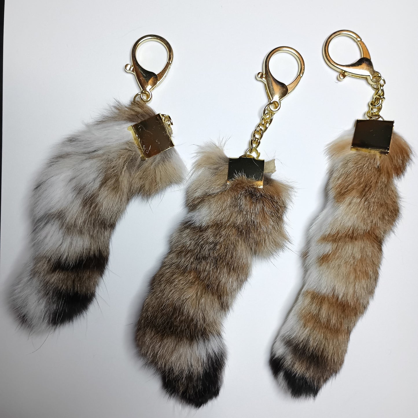 Bobcat Tail Keychain