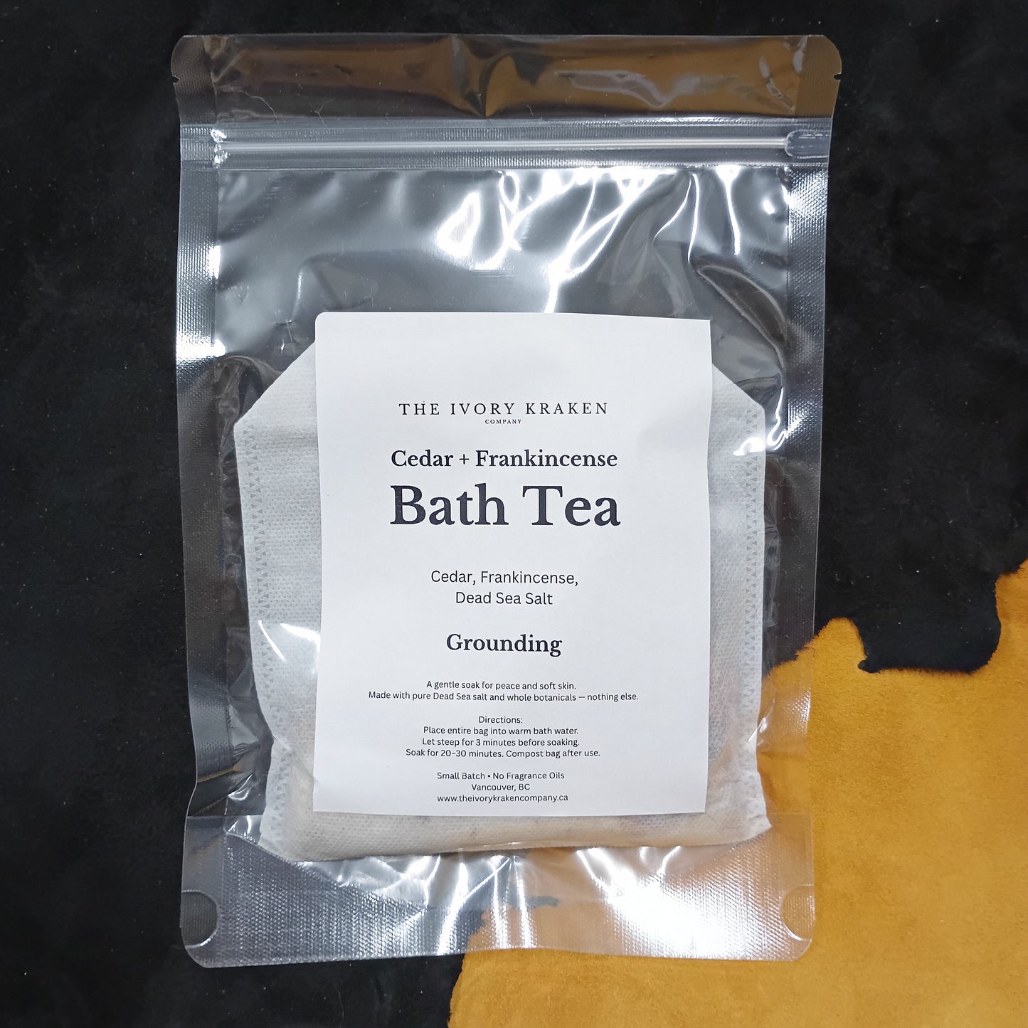 Cedar + Frankincense - Bath Tea