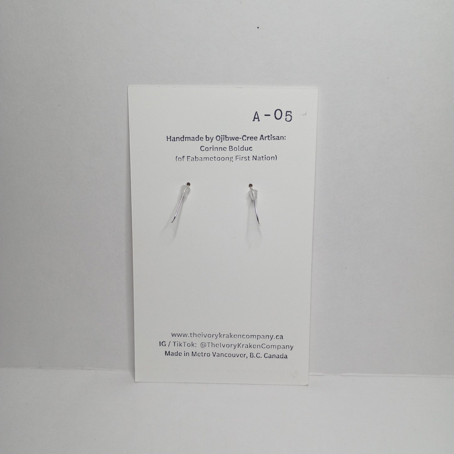 Coyote Canines - A-05 - 925 sterling silver