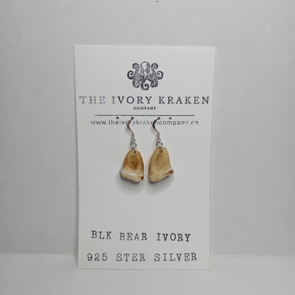 Black Bear Ivories - B-01 - 925 sterling silver