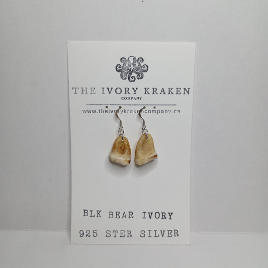 Black Bear Ivories - B-01 - 925 sterling silver