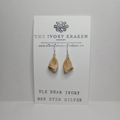 Black Bear Ivories - B-03 - 925 sterling silver