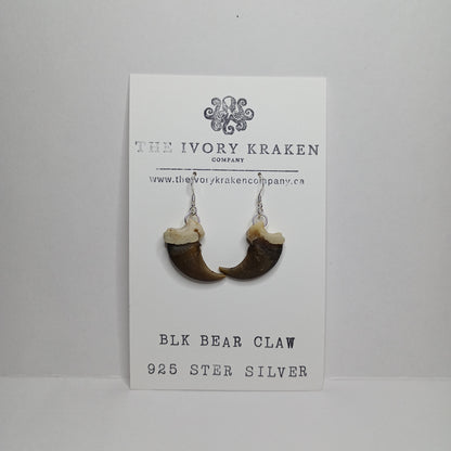 Black Bear Claws - C-01 - 925 sterling silver