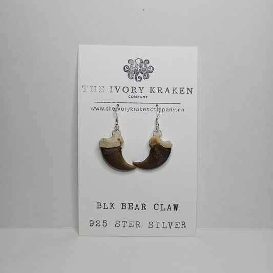 Black Bear Claws - C-01 - 925 sterling silver