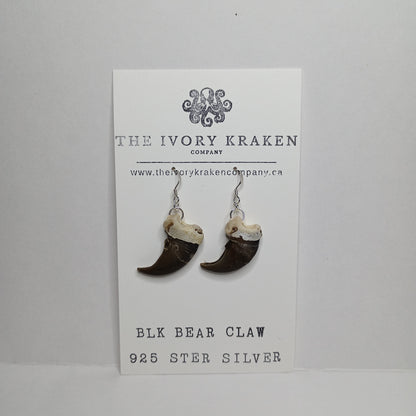 Black Bear Claws - C-02 - 925 sterling silver