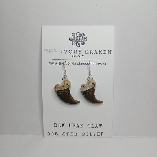 Black Bear Claws - C-03 - 925 sterling silver