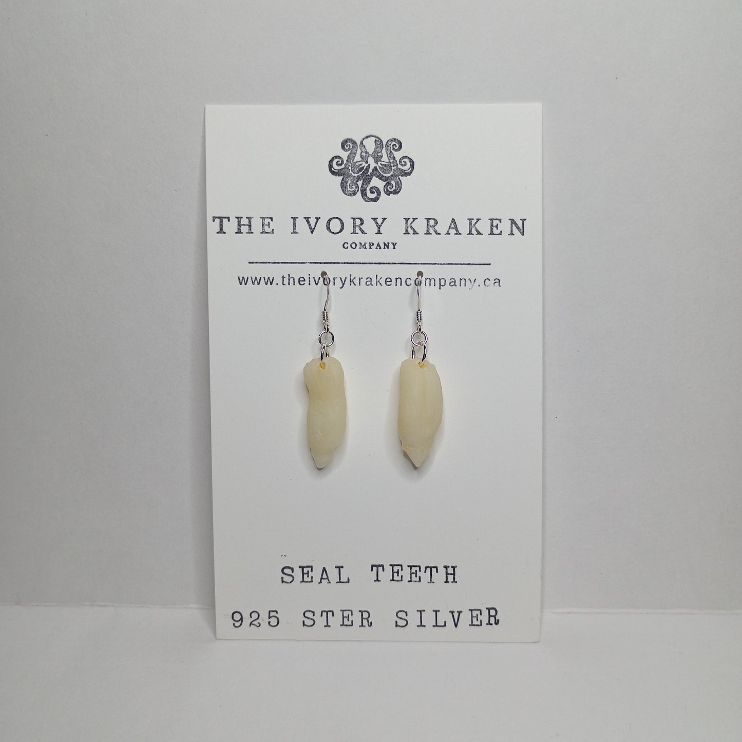 Seal Teeth - S-01 - 925 sterling silver