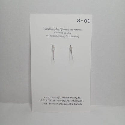 Seal Teeth - S-01 - 925 sterling silver