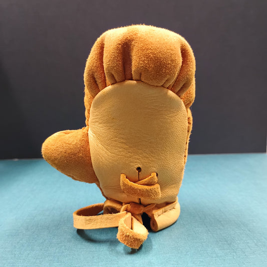 Buckskin Boxing Glove Keychain - @Rumble at the Rock