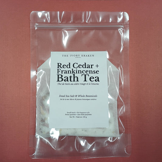 Cedar + Frankincense - Bath Tea