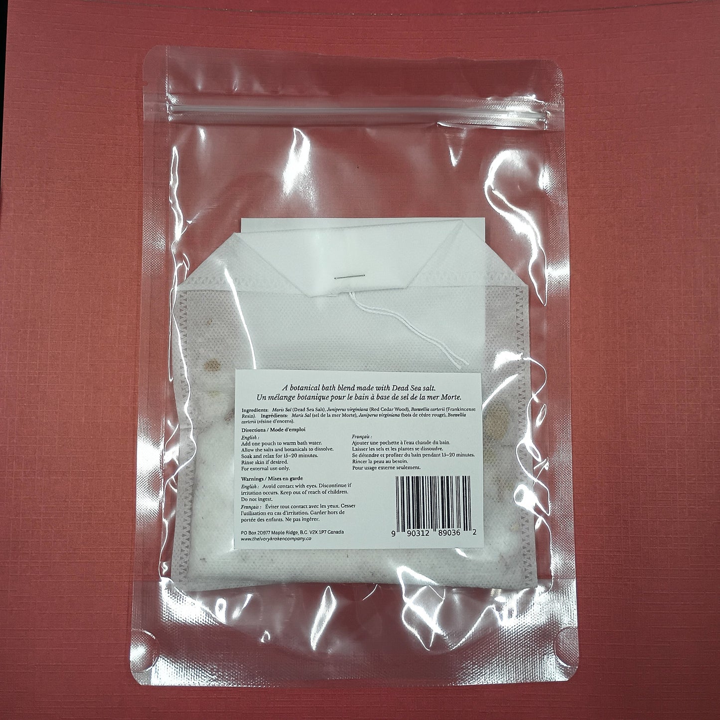 Cedar + Frankincense - Bath Tea