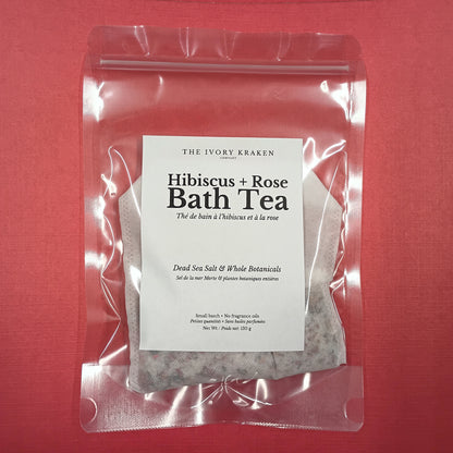 Hibiscus + Rose - Bath Tea
