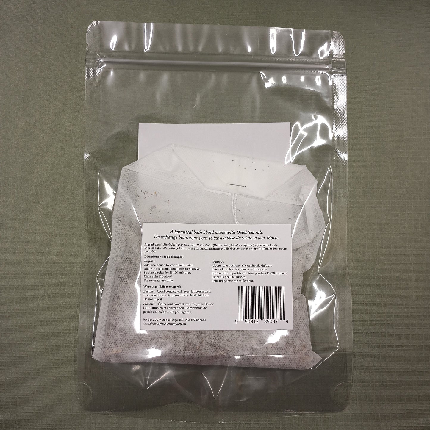 Nettle + Peppermint - Bath Tea