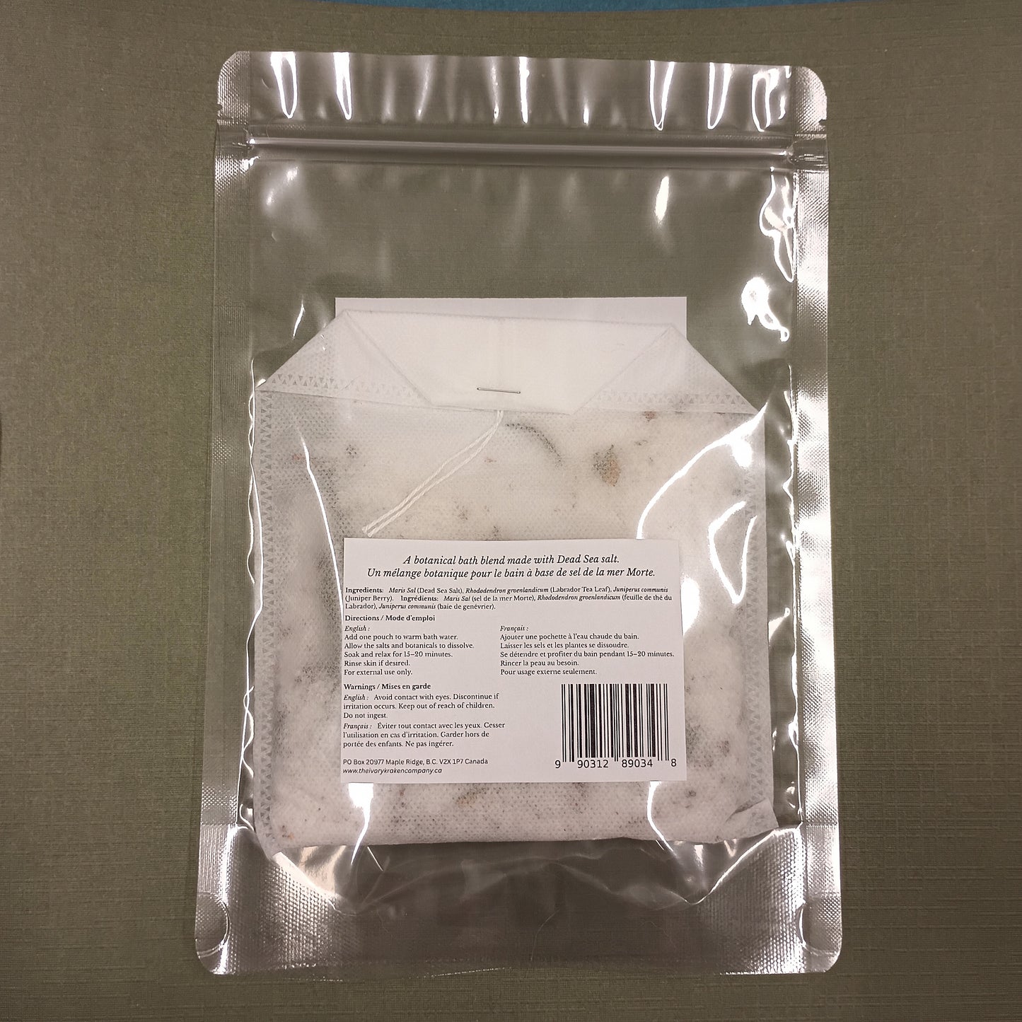 Labrador Tea + Juniper Berries - Bath Tea