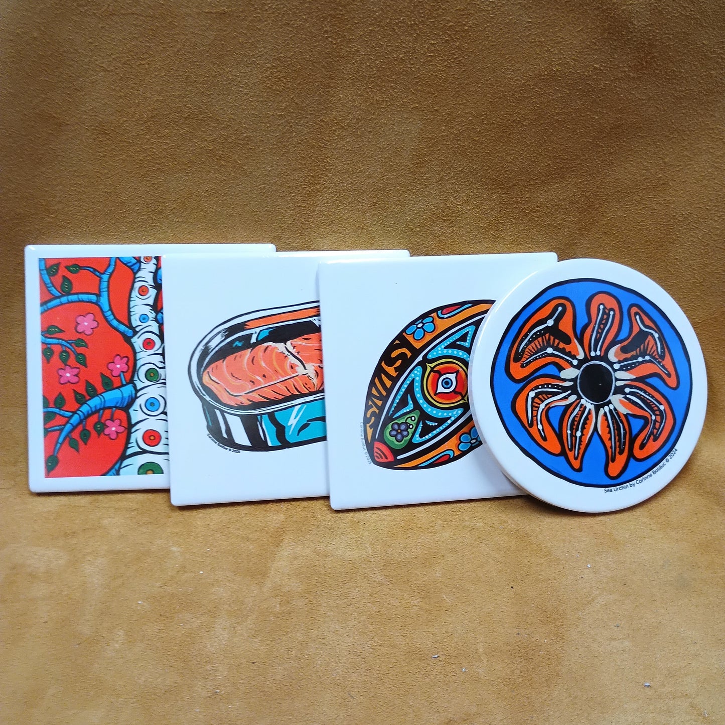 Ceramic Coasters - All Painting Prints / Mix & Match