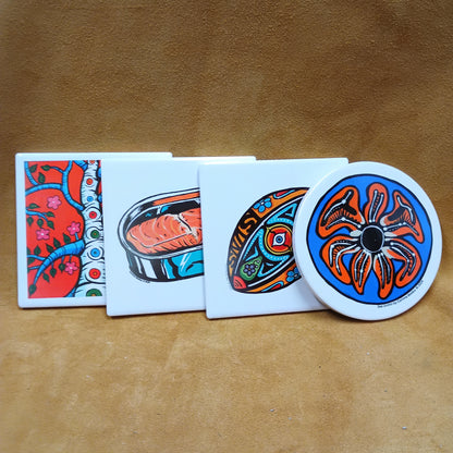 Ceramic Coasters - All Painting Prints / Mix & Match