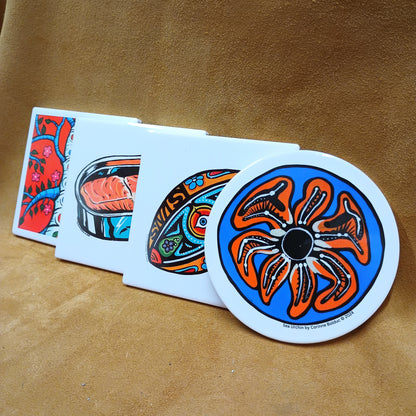 Ceramic Coasters - All Painting Prints / Mix & Match