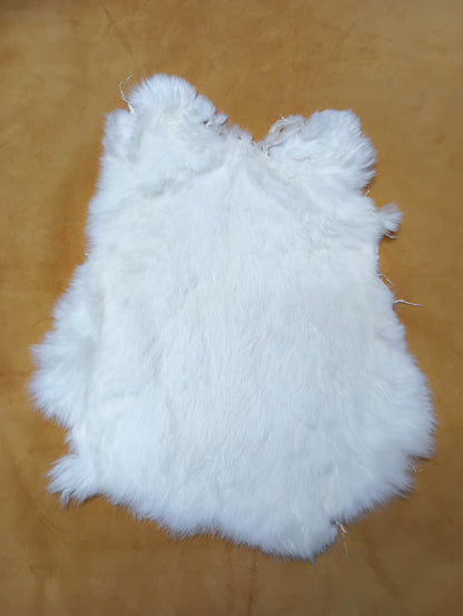 Rabbit Fur - White