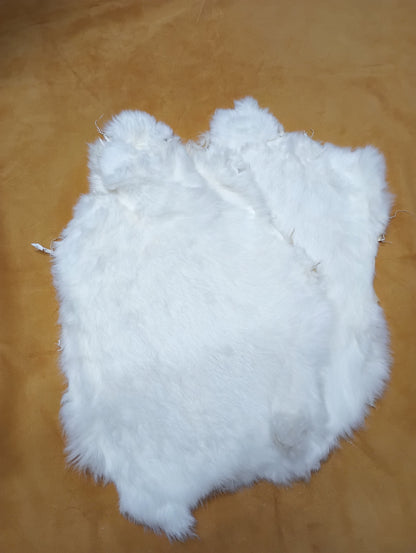 Rabbit Fur - White