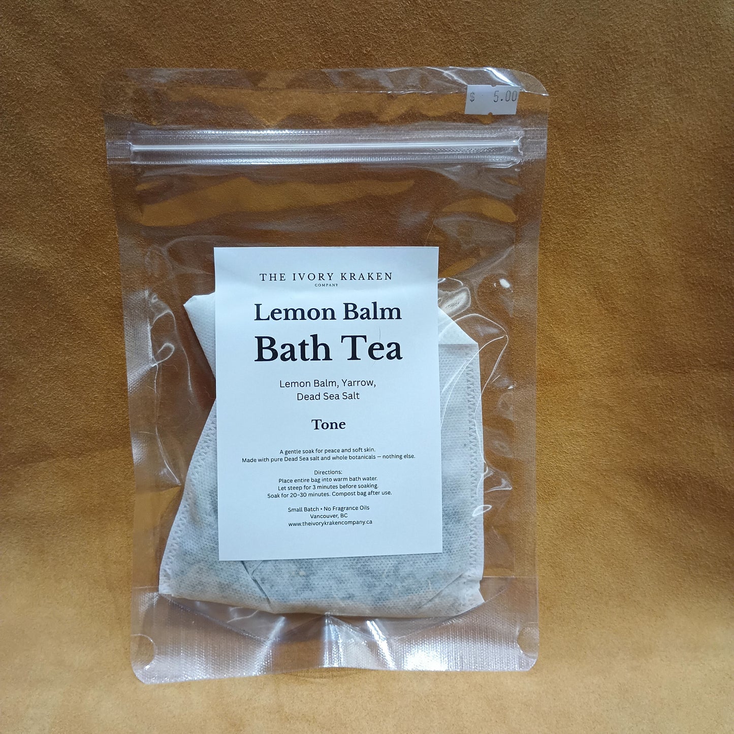 Lemon Balm + Yarrow - Bath Tea