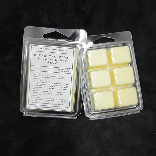Where the Cedar & Sandalwood Grow - Soy Wax Melt
