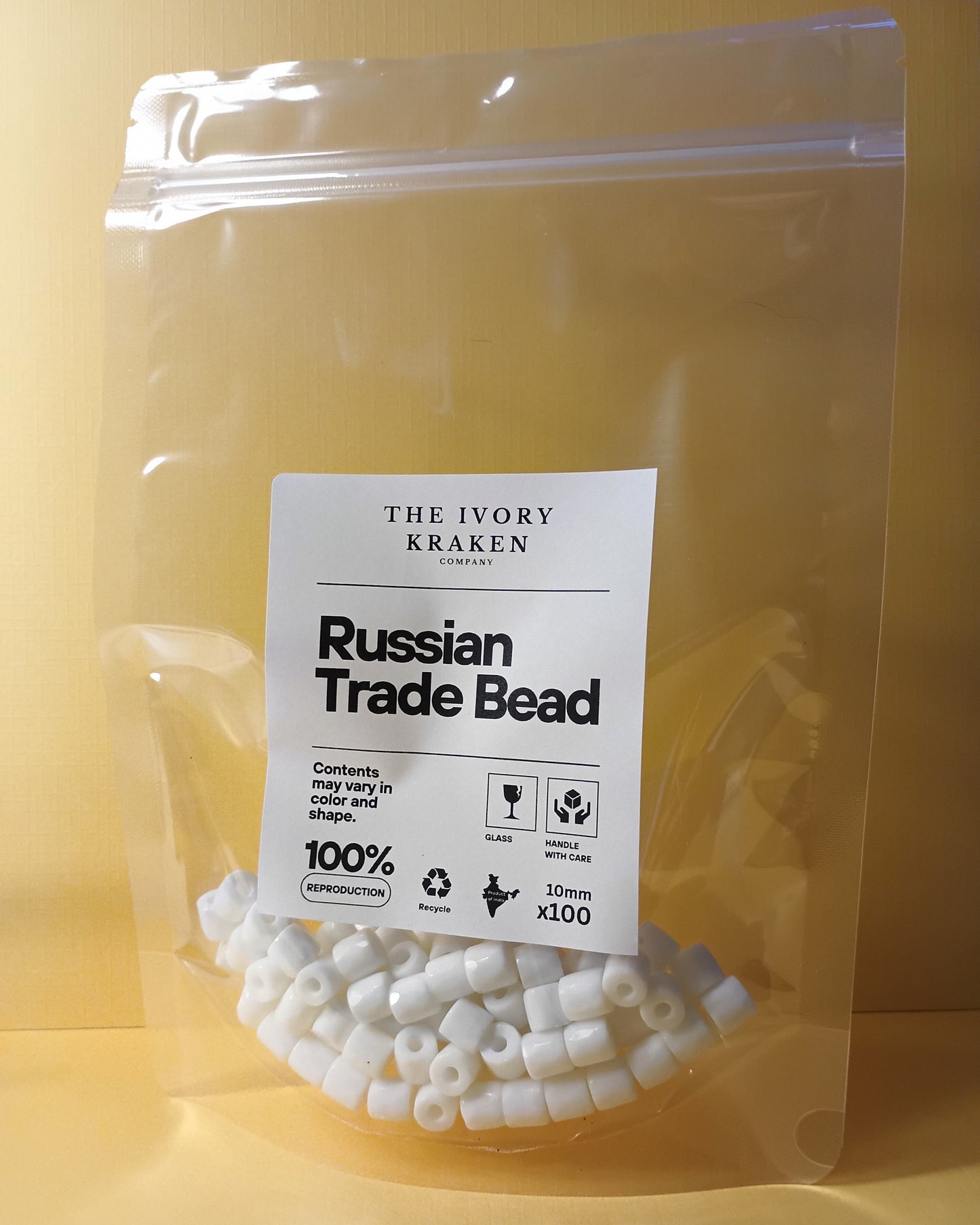 x100 - 10mm - Russian Trade Beads