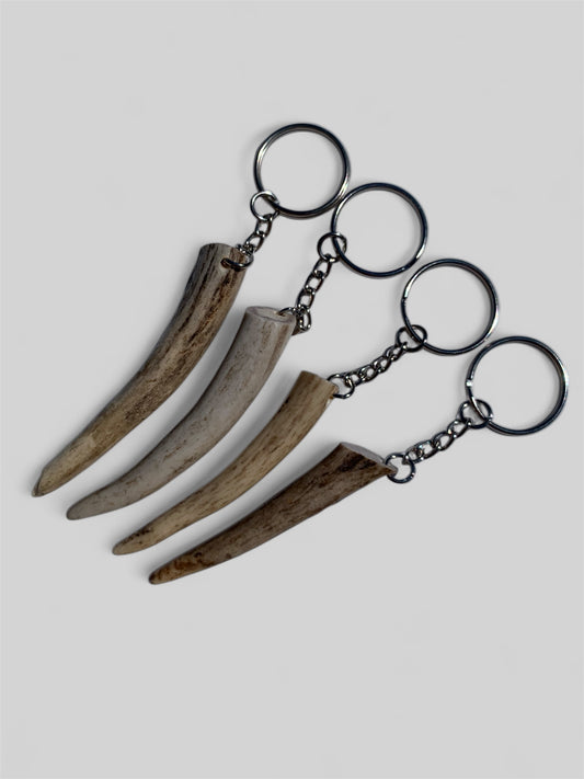 Deer Antler Keychain